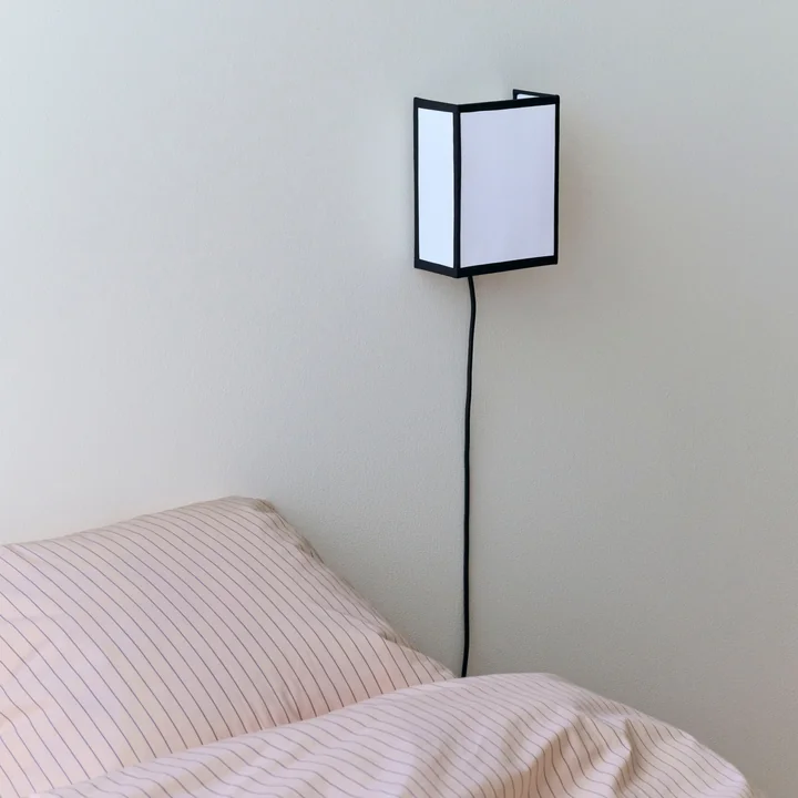 HAY - Ava Square Wandlamp, wit