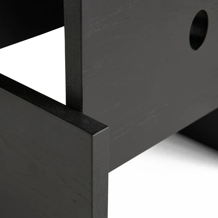 HAY - Woodbox salontafel, zwart