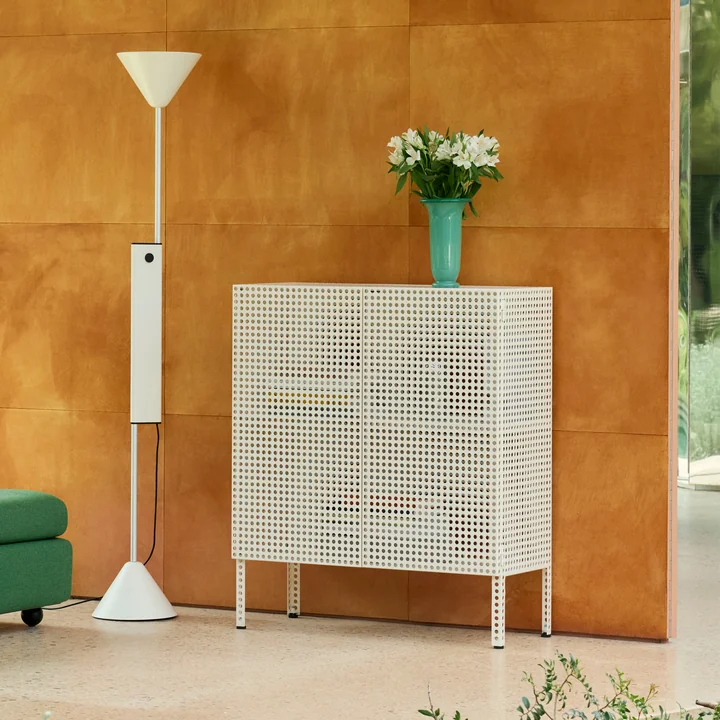 HAY - Perforated Cabinet M, eierschaal