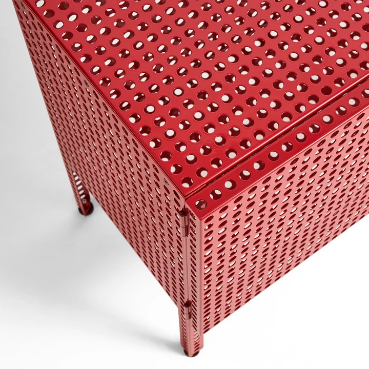 HAY - Perforated Cabinet, wijn rood