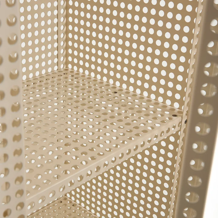 HAY - Perforated Cabinet, eierschaal