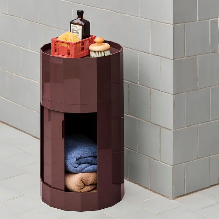 HAY - Facetkast, hoog, bordeaux