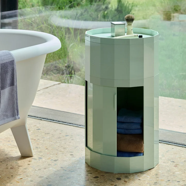 HAY - Facetkast, hoog, zacht mint