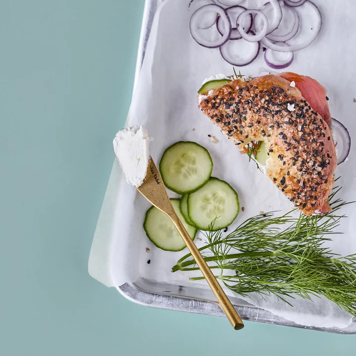 Nicolas Vahé - Daily botermes, antiek gouden afwerking (set van 4)