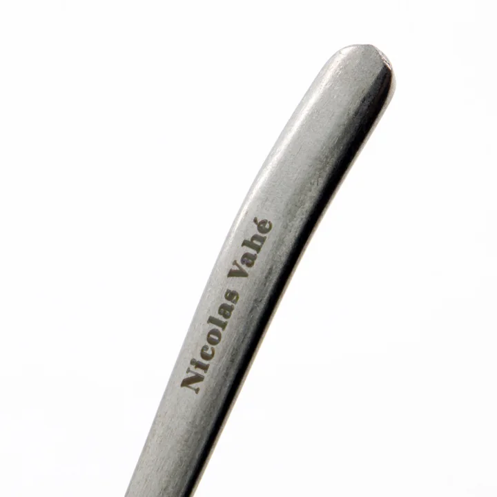 Nicolas Vahé - Lepel theelepel, antiek zilveren afwerking (set van 4)