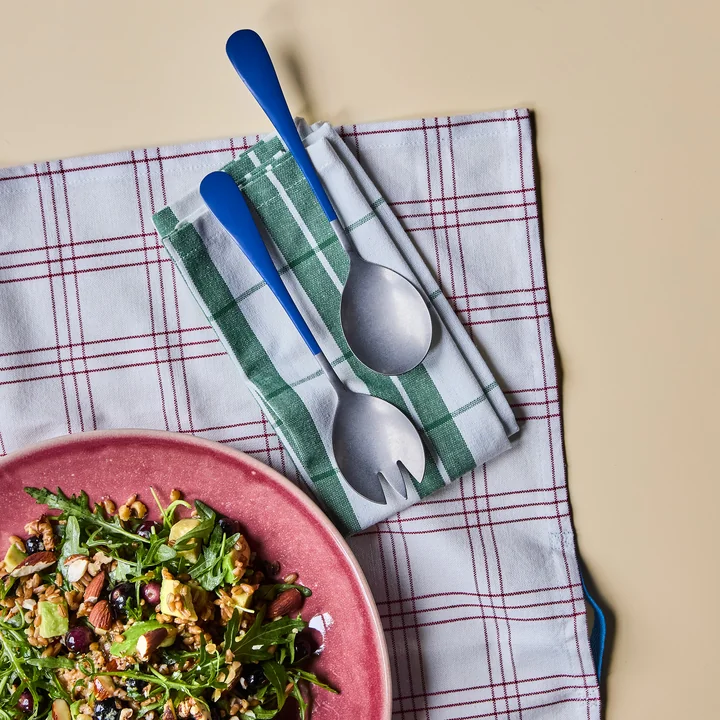 Nicolas Vahé - Serv Slabestek, blauw (2 stuks)