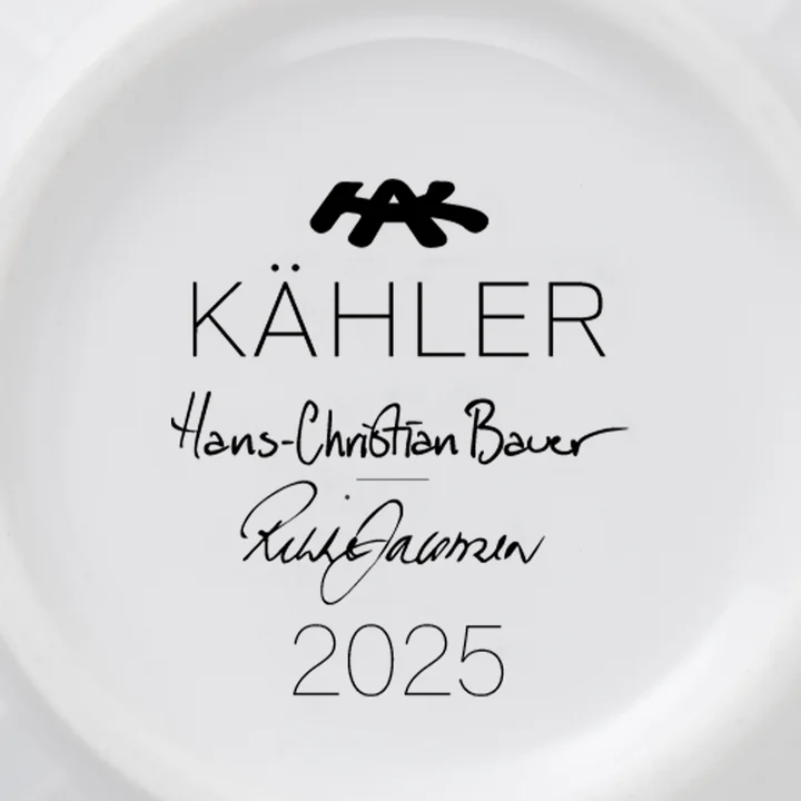 Kähler Design - Hammershøi Kerstmis 2025 Mok met handvat, 33 cl, wit