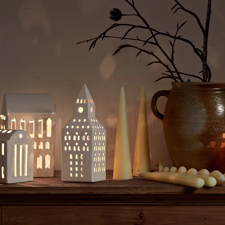 Kähler Ontwerp - Urbania Theelichtjeshuis, kerktoren