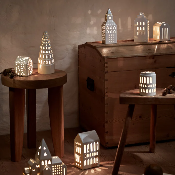 Kähler Ontwerp - Urbania Theelicht huis