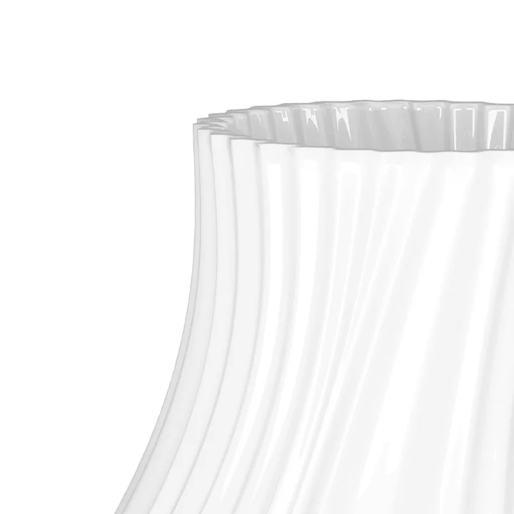 Lyngby Porcelæn - Twist vaas, wit