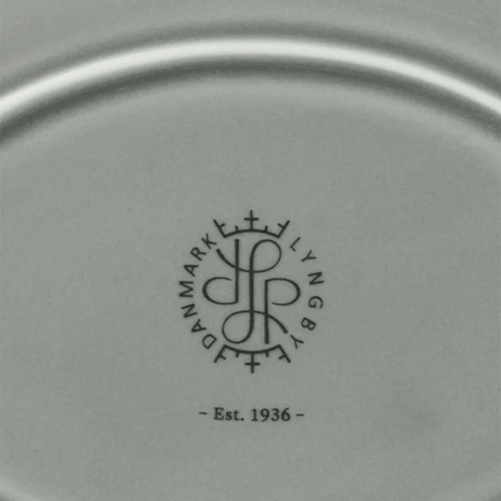 Lyngby Porcelæn - Rhombe Aarde Schotel, mos