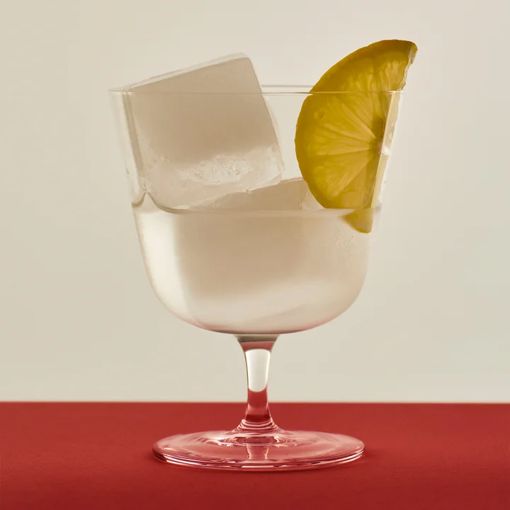 HAY - Curve Glazen stoom, klein, helder