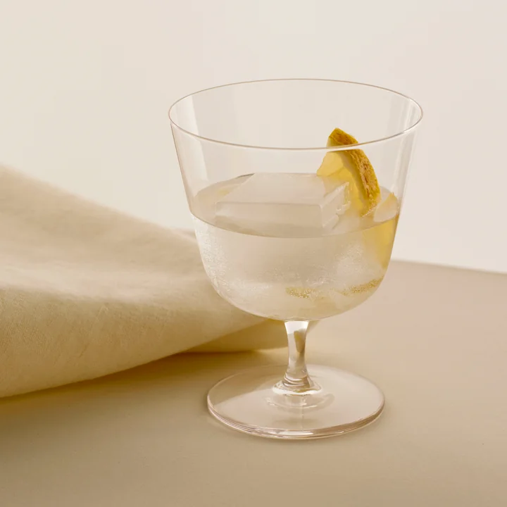 HAY - Curve Glazen stoom, klein, helder