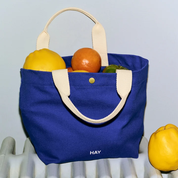 HAY - Everyday Tote Bag Mini, elektrisch blauw
