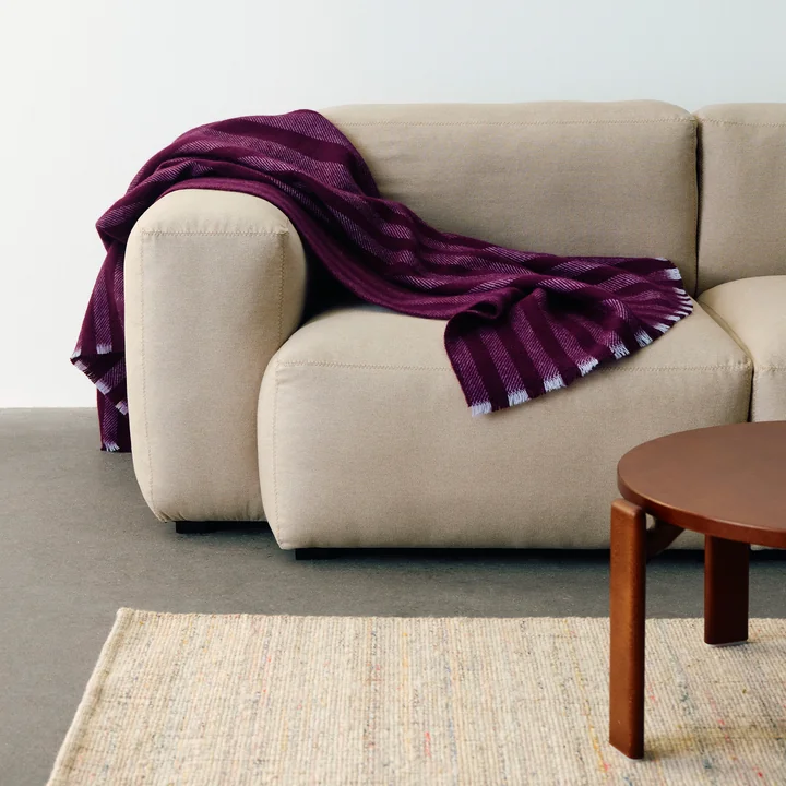 HAY - Duo Sprei, 180 x 130 cm, pruim