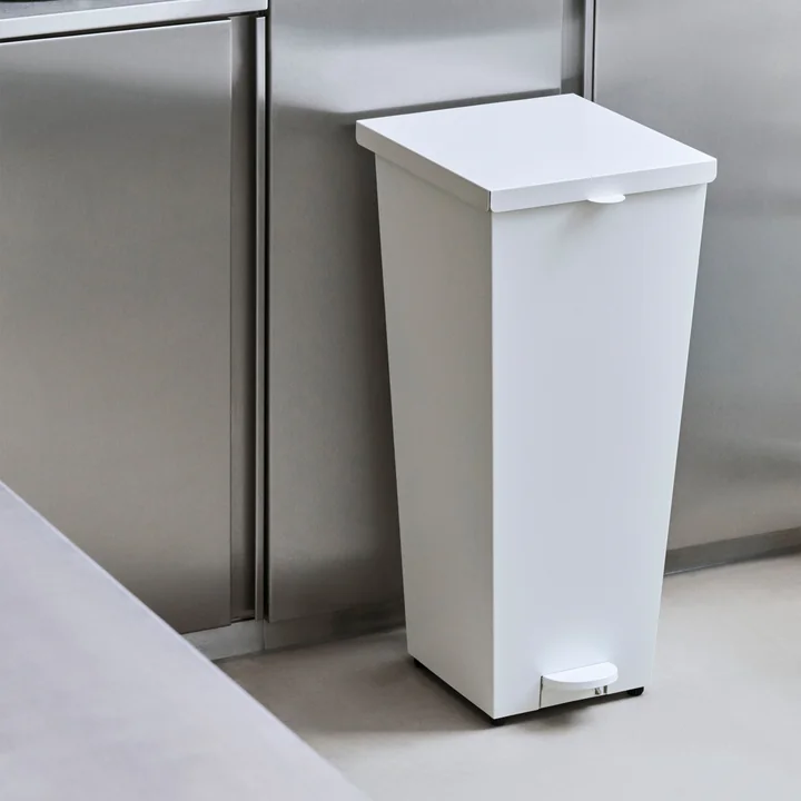 HAY - Loop Afvalbak, 58L, wit