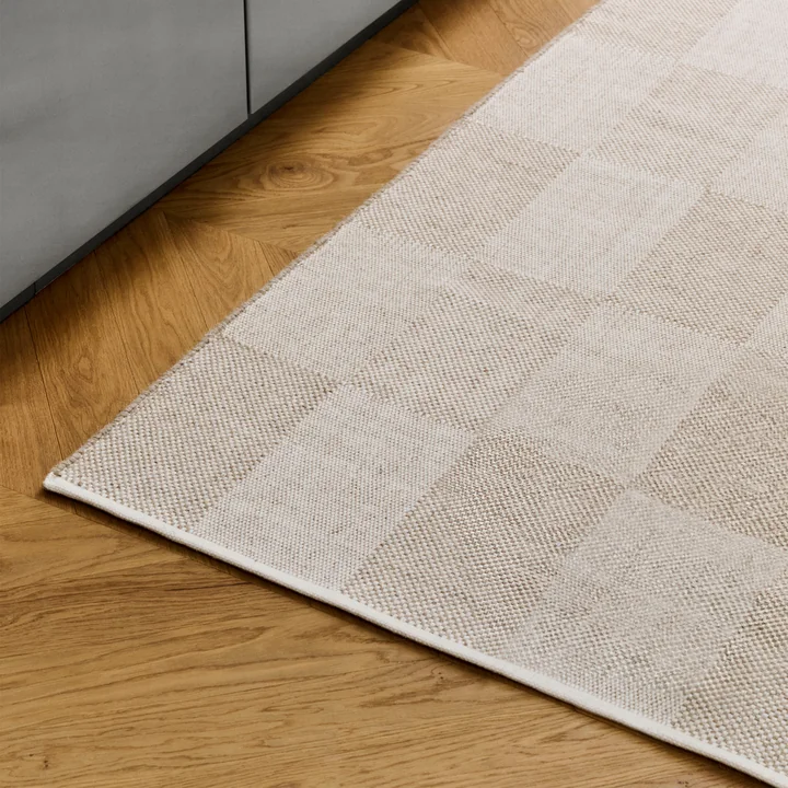 HAY - Check Vloerkleed, 140 x 200 cm, zand S check