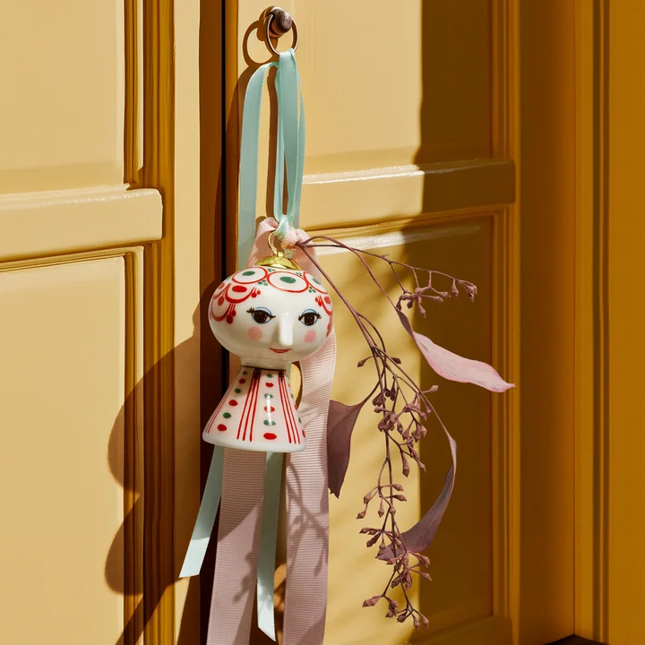 Bjørn Wiinblad - Eva kerstbal, rood (2025)