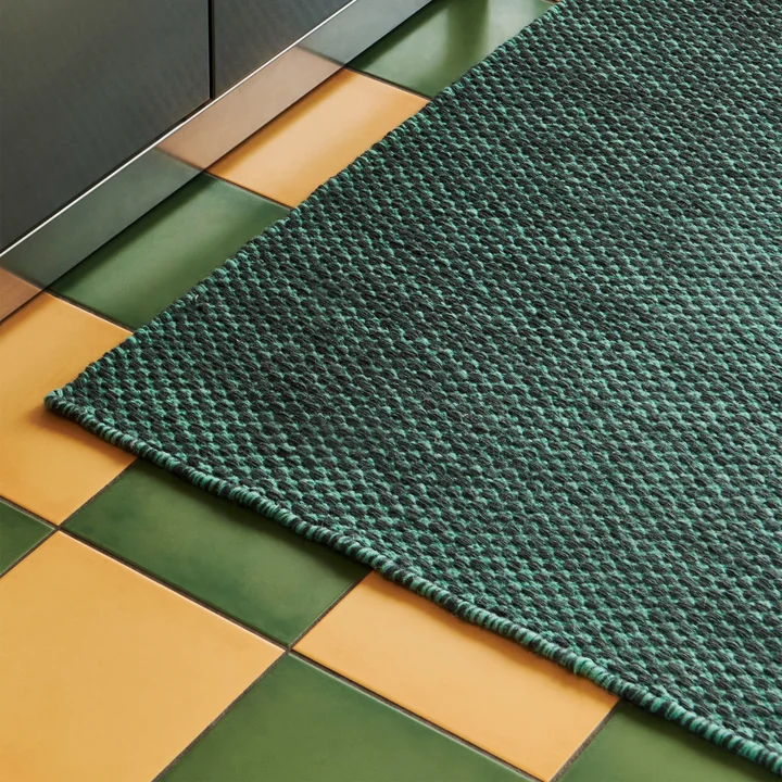 HAY - Moiré Deurmat, smaragdgroen