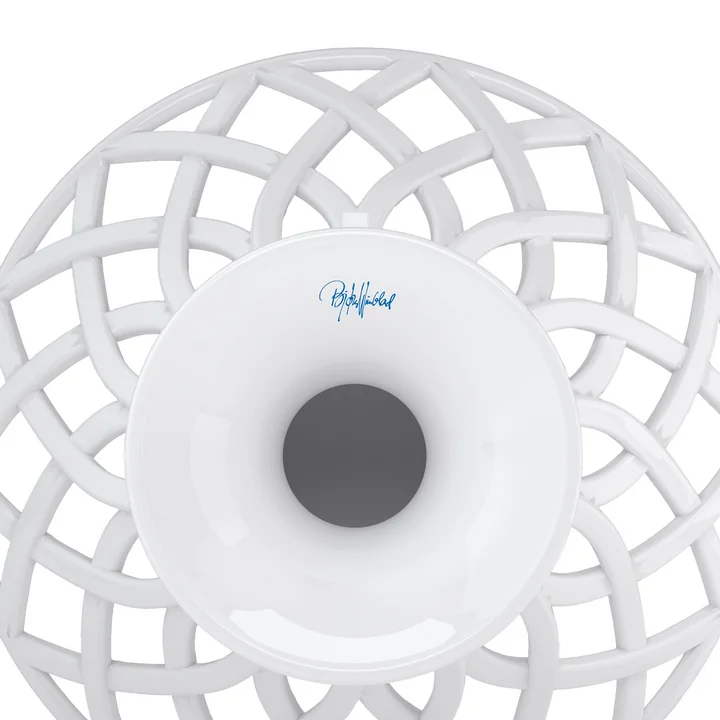 Bjørn Wiinblad - Dora fruitschaal op voet, Ø 25 cm, blauw