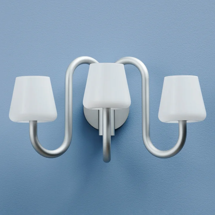 HAY - Apollo Schijnwerper, wit opaalglas