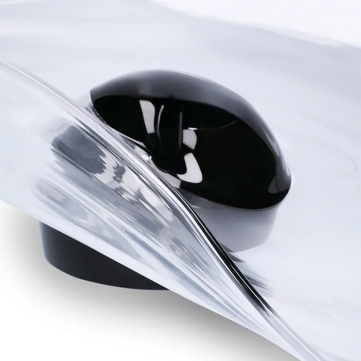 Holmegaard - Silhouette schaal voor middenstuk, helder