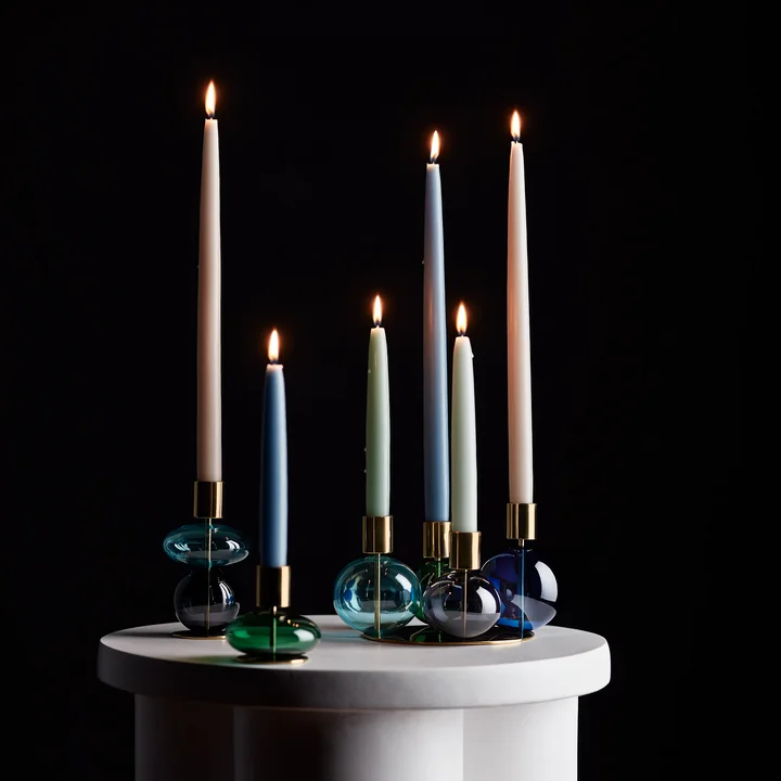 Holmegaard - Bubbel kandelaar