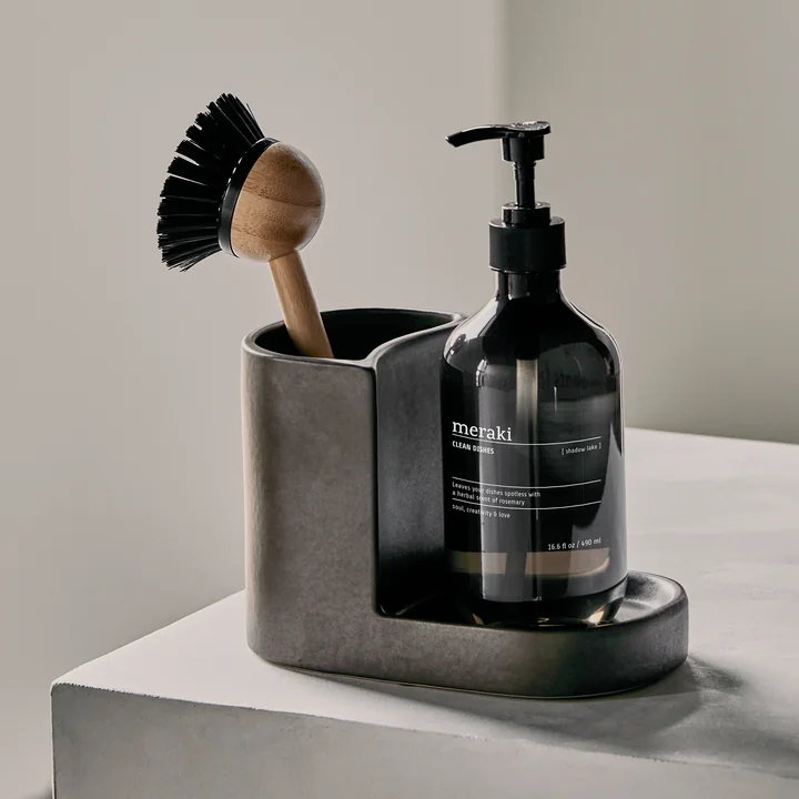 Meraki - Datura Organisersysteem, 18 x 10. 5 x 13 cm, donkergrijs