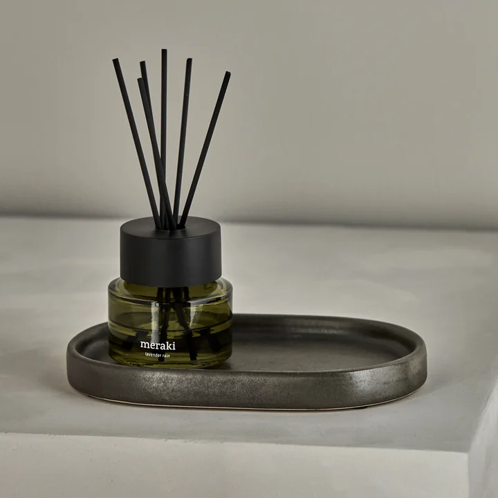 Meraki - Datura Dienblad, 20 x 1 2. 5 cm, donkergrijs