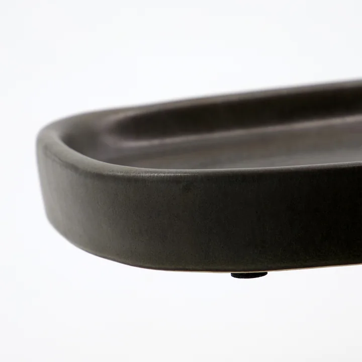 Meraki - Datura Dienblad, 2 4. 5 x 1 6. 5 cm, donkergrijs