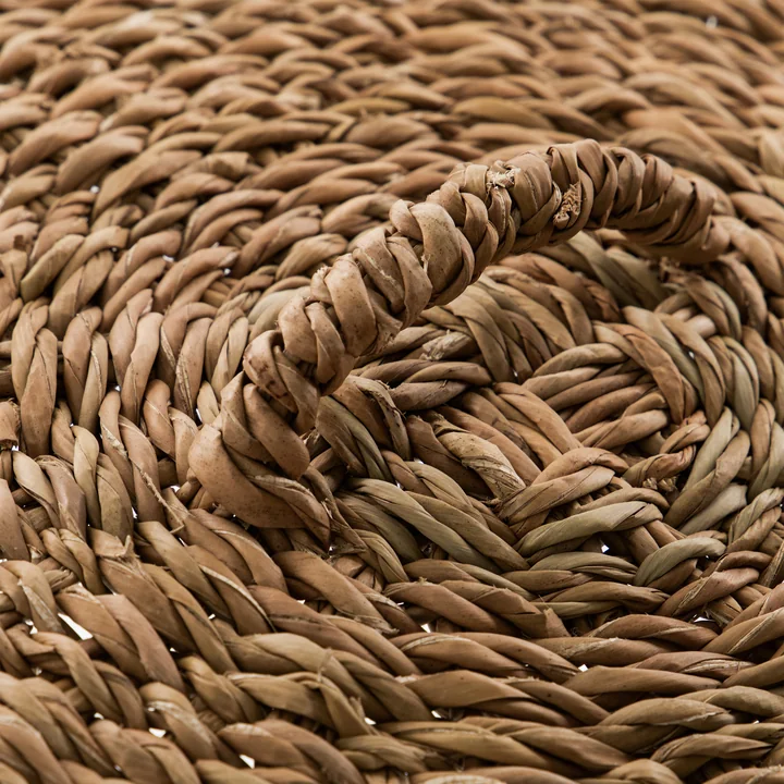 Meraki - Round Opbergmand, Ø 29 x 27 cm, naturel