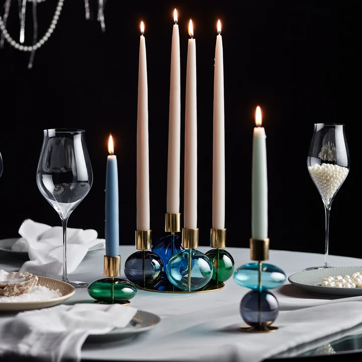 Holmegaard - Bubbel kandelaar