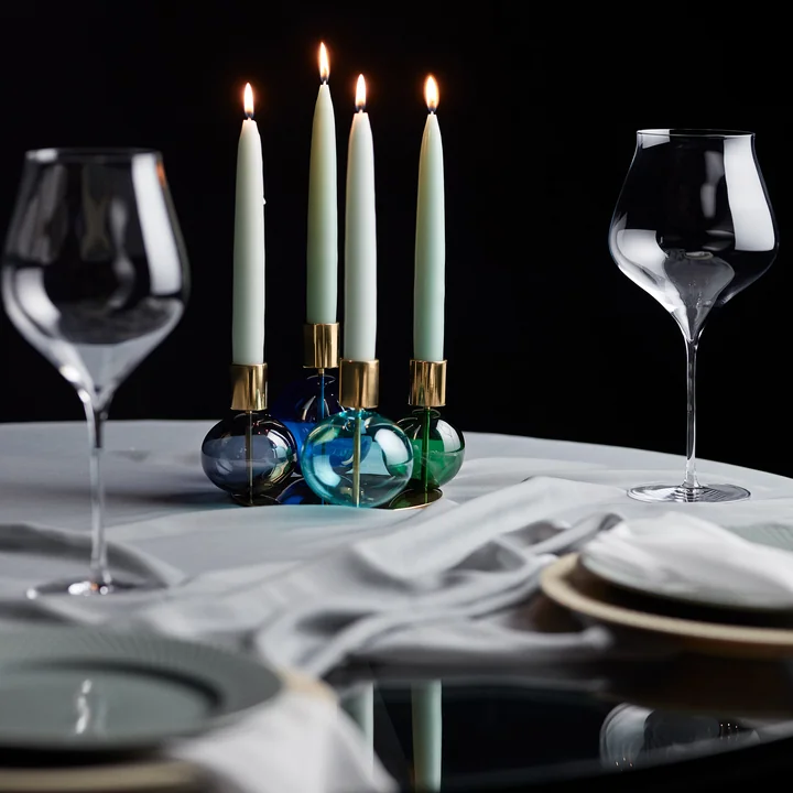 Holmegaard - Bubbel kandelaar