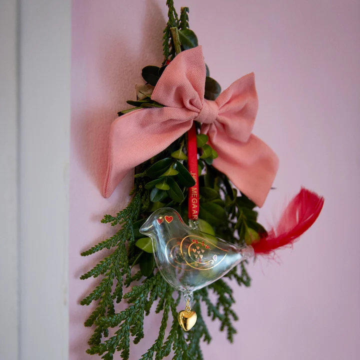 Holmegaard - Ann-Sofi Romme Kerstvogel, klein / helder (2025)