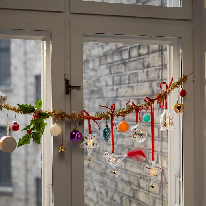 Holmegaard - Ann-Sofi Romme Kerstvogel, klein / helder (2025)