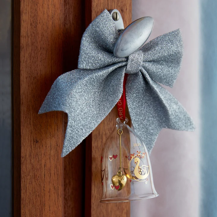 Holmegaard - Kerststol 2025 Ann-Sofi Romme, H 8 cm, helder