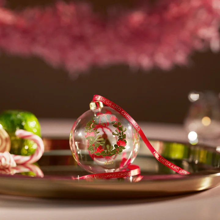 Holmegaard - Kerstbal 2025, transparant