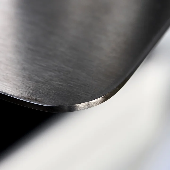 House Doctor - Book Wandplank, L 32 cm, afwerking geborsteld zilver