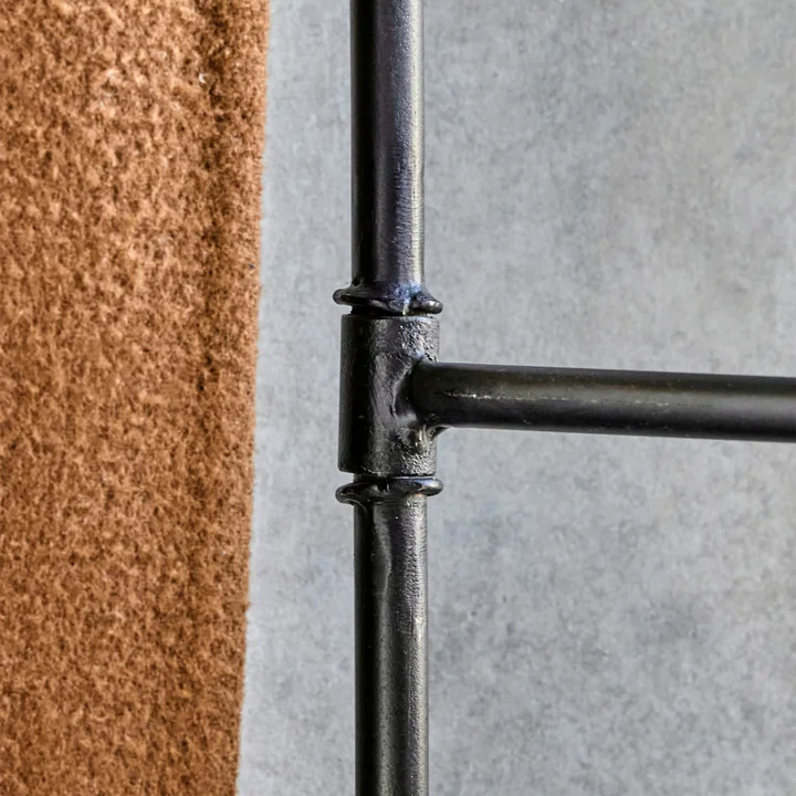 House Doctor - Flex Haakrail, H 70,5 cm, zwart