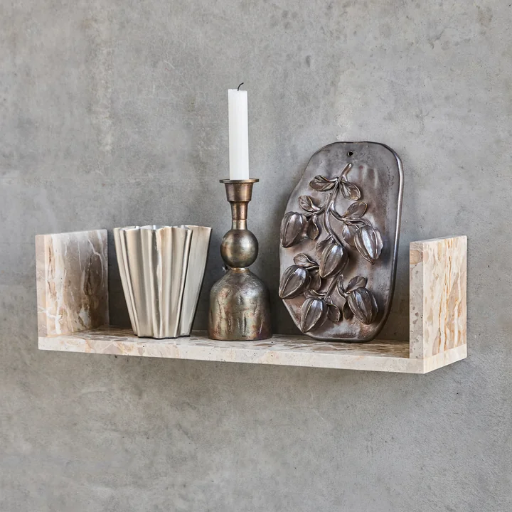 House Doctor - Marr plank, marmer, beige