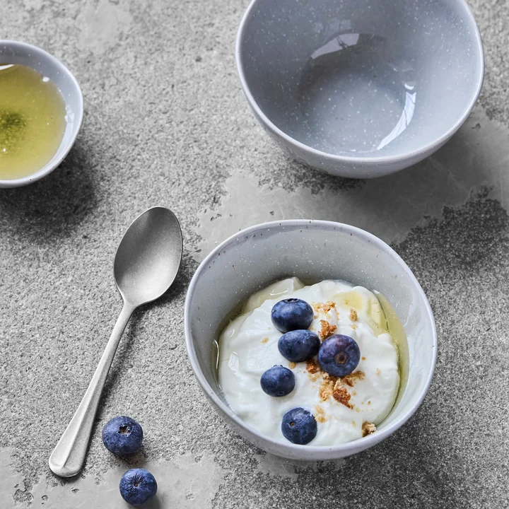 House Doctor - Vida Kom, Ø 12 cm, lichtblauw