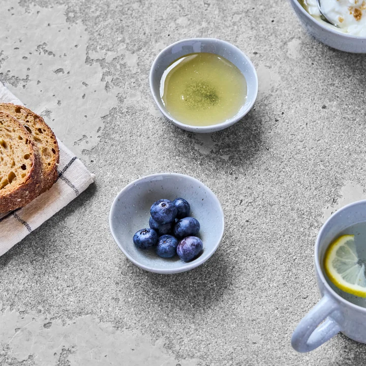 House Doctor - Vida Kom, Ø 8,8 cm, lichtblauw