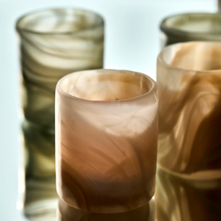 House Doctor - Kae theelichthouder, beige