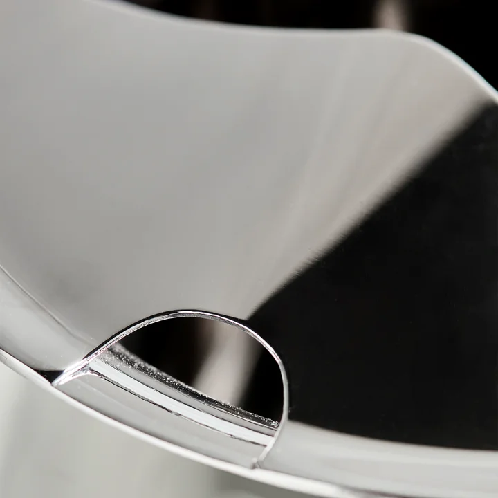 House Doctor - Jug Kan, H 22 cm, zilveren afwerking