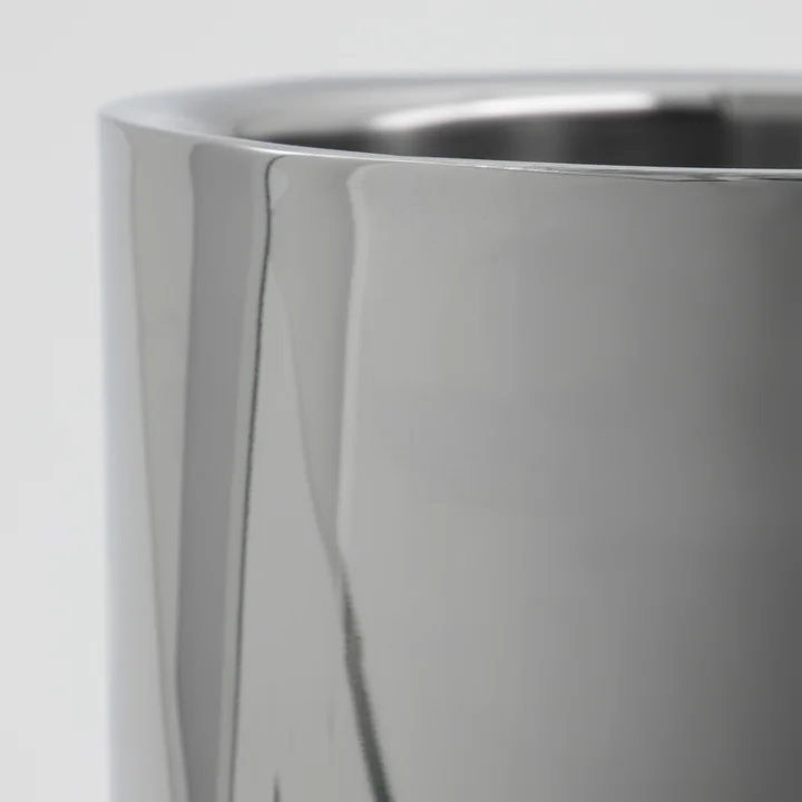 House Doctor - Kett ijsemmer, Ø 15,5 cm x H 16 cm, antiek messing afwerking