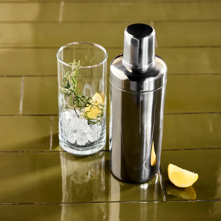 House Doctor - Kett Shaker, zilveren afwerking