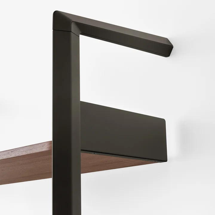 & Tradition - Rombe plank, walnoot fineer antraciet