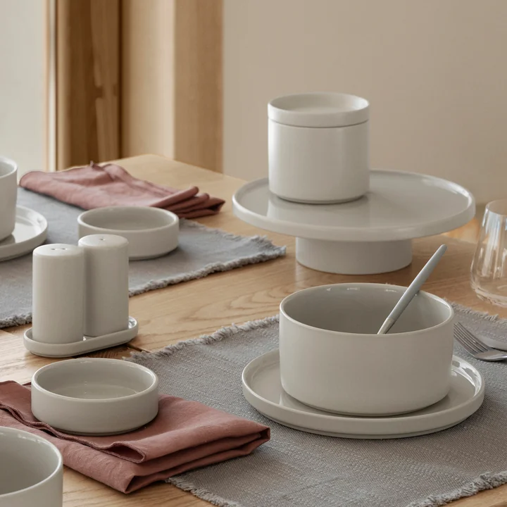 Blomus - Pilar taartplateau S, manestraal