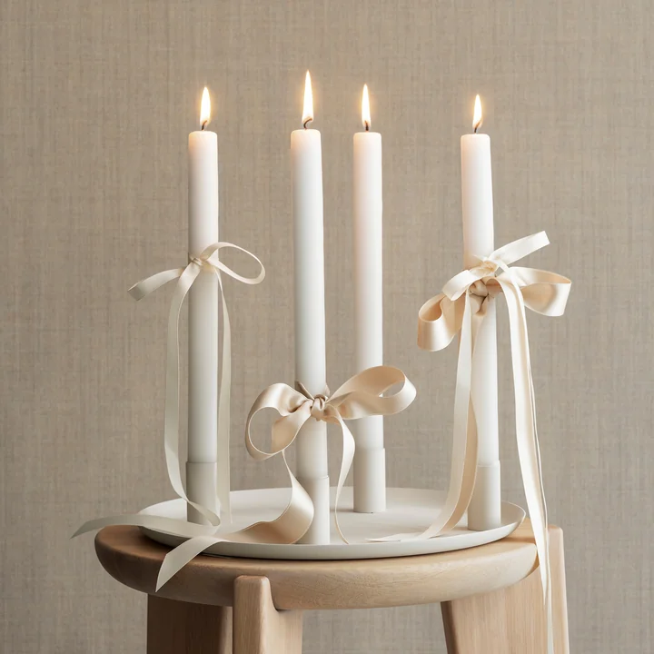 Blomus - Loha kandelaar, rond, maanlicht