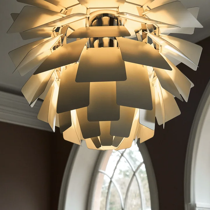 Louis Poulsen - PH Artichoke, stofgroen / verchroomd